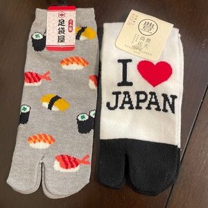 Toe socks from Japan